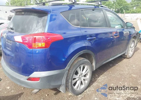 2014 Toyota Rav4 Limited из США, поврежденный, VIN 2T3DFREV7EW189208